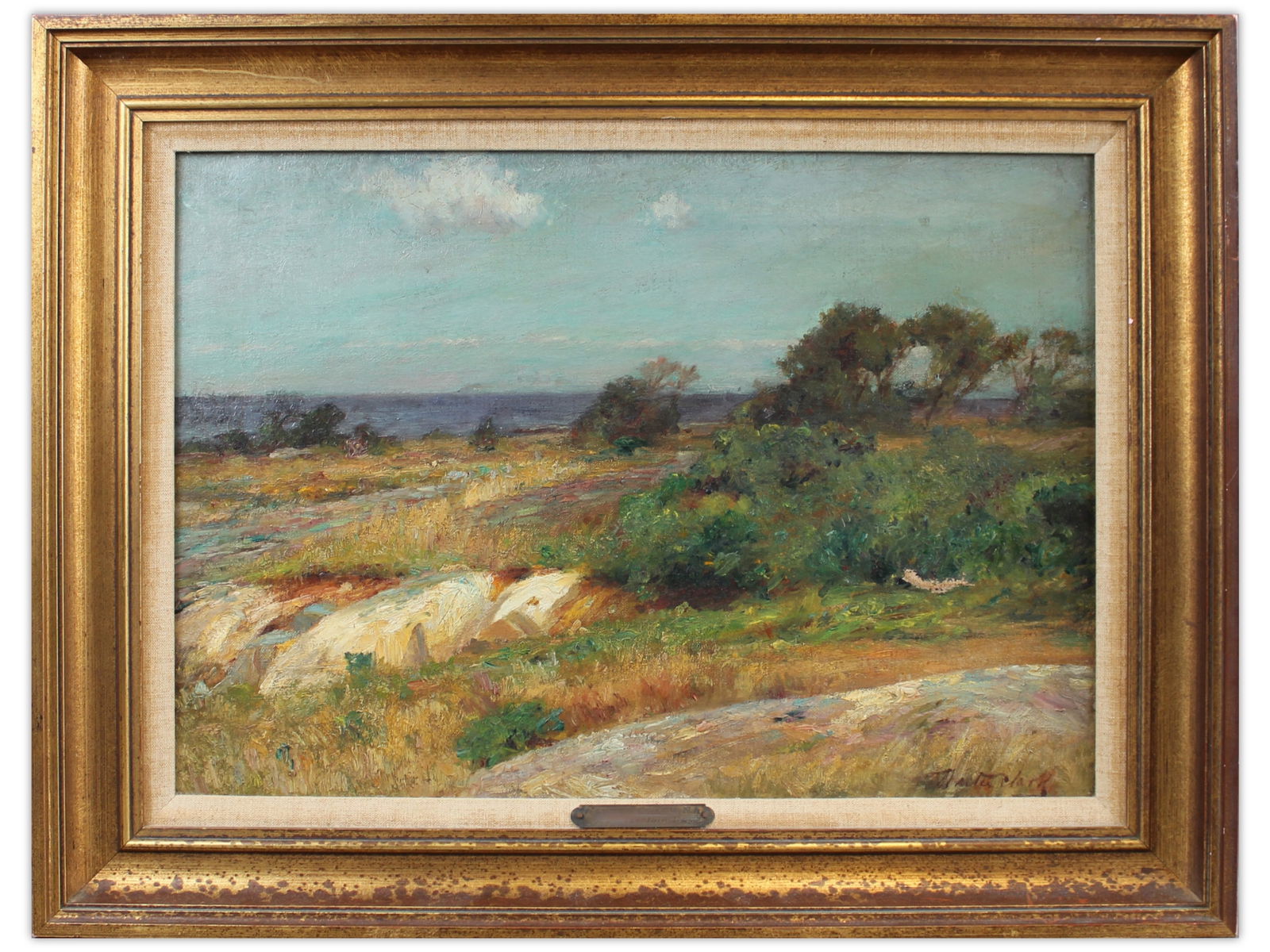 William Clark, Oil on Canvas Landscape (1 of 5)