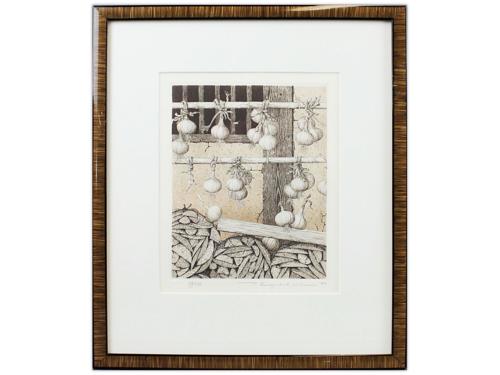 Tanaka Ryohei, "Onions" Limited Ed Etching (1 of 3)