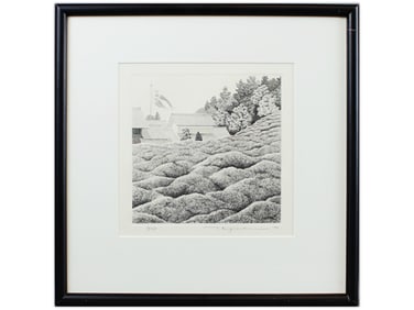 Tanaka Ryohei, "Asamiya" Limited Ed Etching
