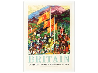 Britain Travel Poster