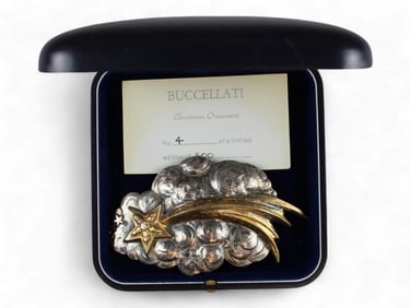 Buccellati Sterling Silver Christmas Tree Ornament