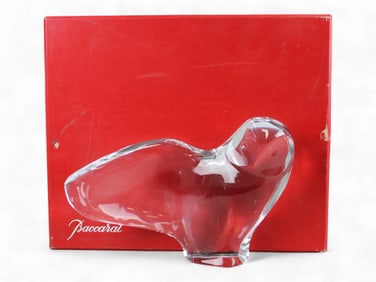 Baccarat Crystal Owl Designed by Rigot 23/250