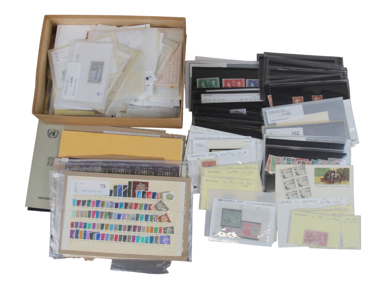 British Commonwealth Collection Box Lot