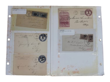 100+ Early U.S. Covers & Postal Stationery