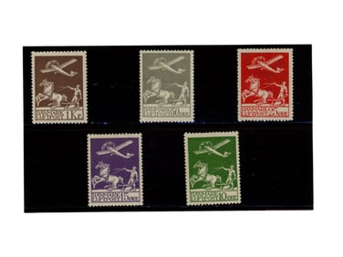 Denmark C1-5 Two Mint Hinged Sets