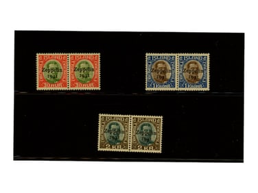 Iceland C9-11 MNH Pairs (2 Sets)