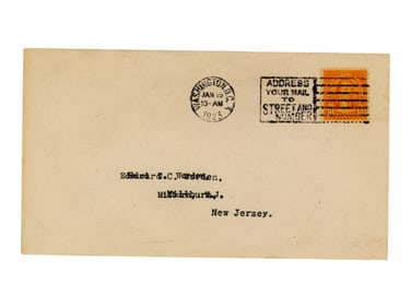 U.S. #562 First Day Cover (1923)
