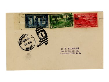 U.S. #617-619 First Day Cover