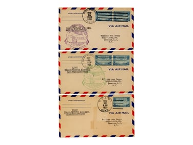 U.S. Cover Lot incl. First Flights & Airmails