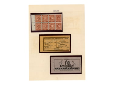 Germany Specialized Booklet Collection