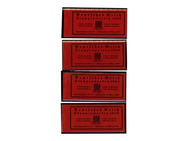 Specialized German Booklet Pane Collection