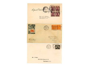 U.S. First Day Cover Lot. Vintage Covers