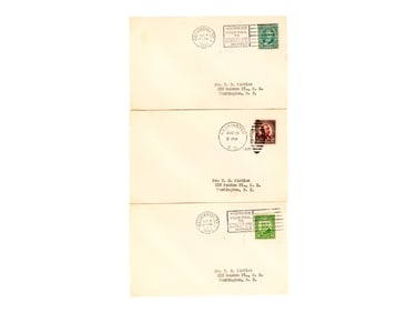 U.S. First Day Cover Lot #'s 692-701