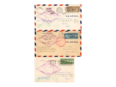 U.S. C13-15 1930 Pan American Flight Covers