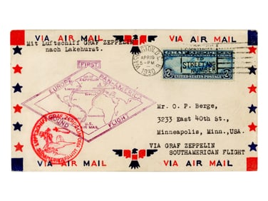 U. S. C15 First Day Flight Cover