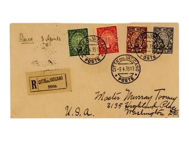 Vatican City B1-4 on Cover