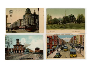 New York State Postcards C-E Cities