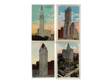 New York City Postcard Lot L-S Subjects