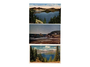 U.S. State Postcards N-P States