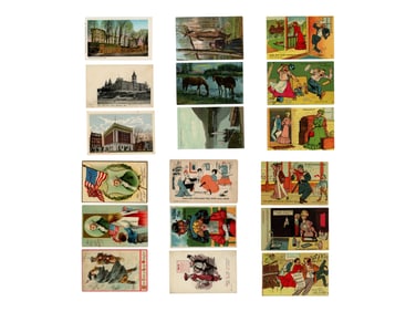 Vintage Postcard Collection - Mixed Subjects