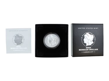 2021 Morgan Dollar Carson City CC Privy