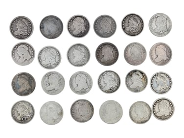 (24) Capped Bust Dimes