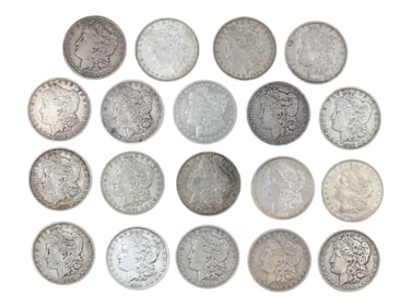 (19) Morgan Dollars