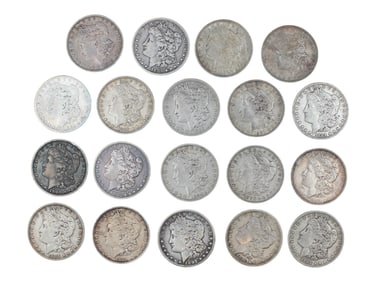 (19) Morgan Dollars