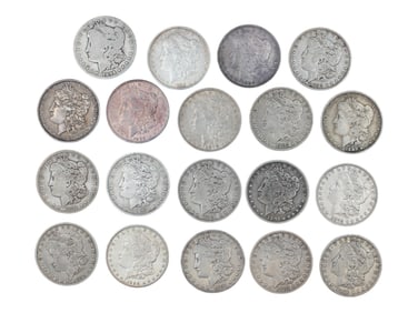 (19) Morgan Dollars