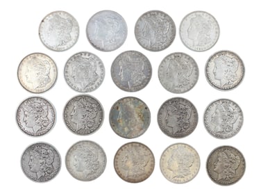 (19) Morgan Dollars