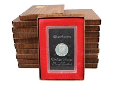 Eisenhower Silver Proof Dollars
