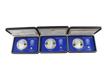 Panama 20 Balboa Proof Sets