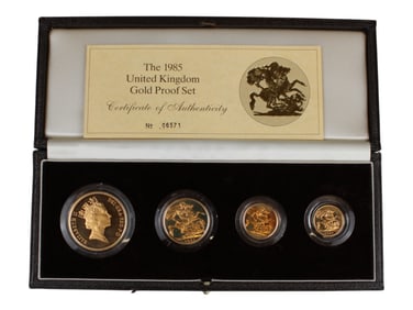 1985 United Kingdom Gold Proof Set