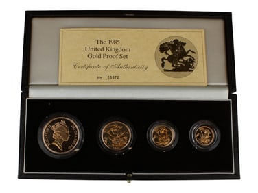 1985 United Kingdom Gold Proof Set
