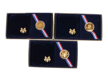 1984 Olympic Gold Coin Sets