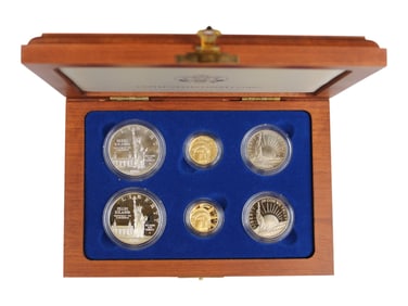 1986 Liberty Coins 6-Coin Set