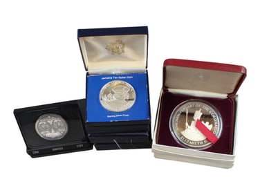 Jamaica Silver Proof Coins