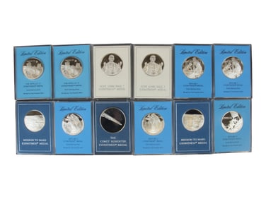 Franklin Mint Silver Medals