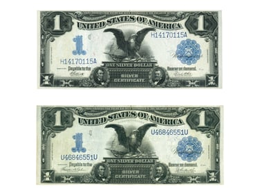 Fr. 233 & 235 Series of 1899 Silver Certificates