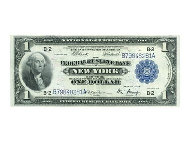 Fr. 713 Federal Reserve of New York $1 1918