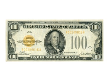 Fr. 2405 $100 Gold Certificate