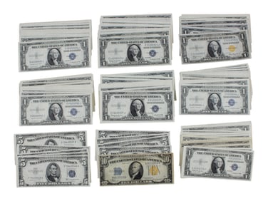 Estate Silver Certificate Collection