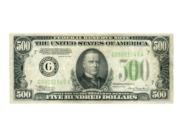 Fr. 2201-G Series 1934 Chicago $500