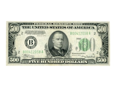 Fr. 2202-B Series 1934 A New York $500