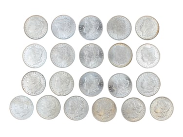 (21) Morgan Dollars