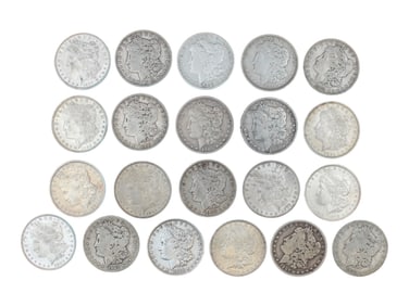 (21) Morgan Dollars