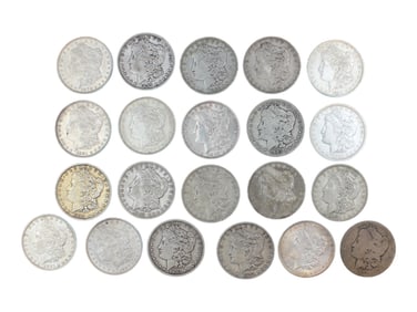 (21) Morgan Dollars