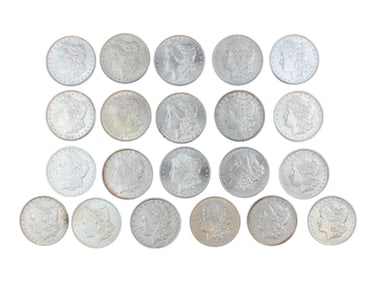 (21) Morgan Dollars