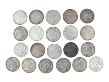 (21) Morgan Dollars