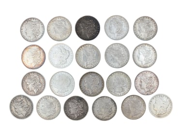 (21) Morgan Dollars